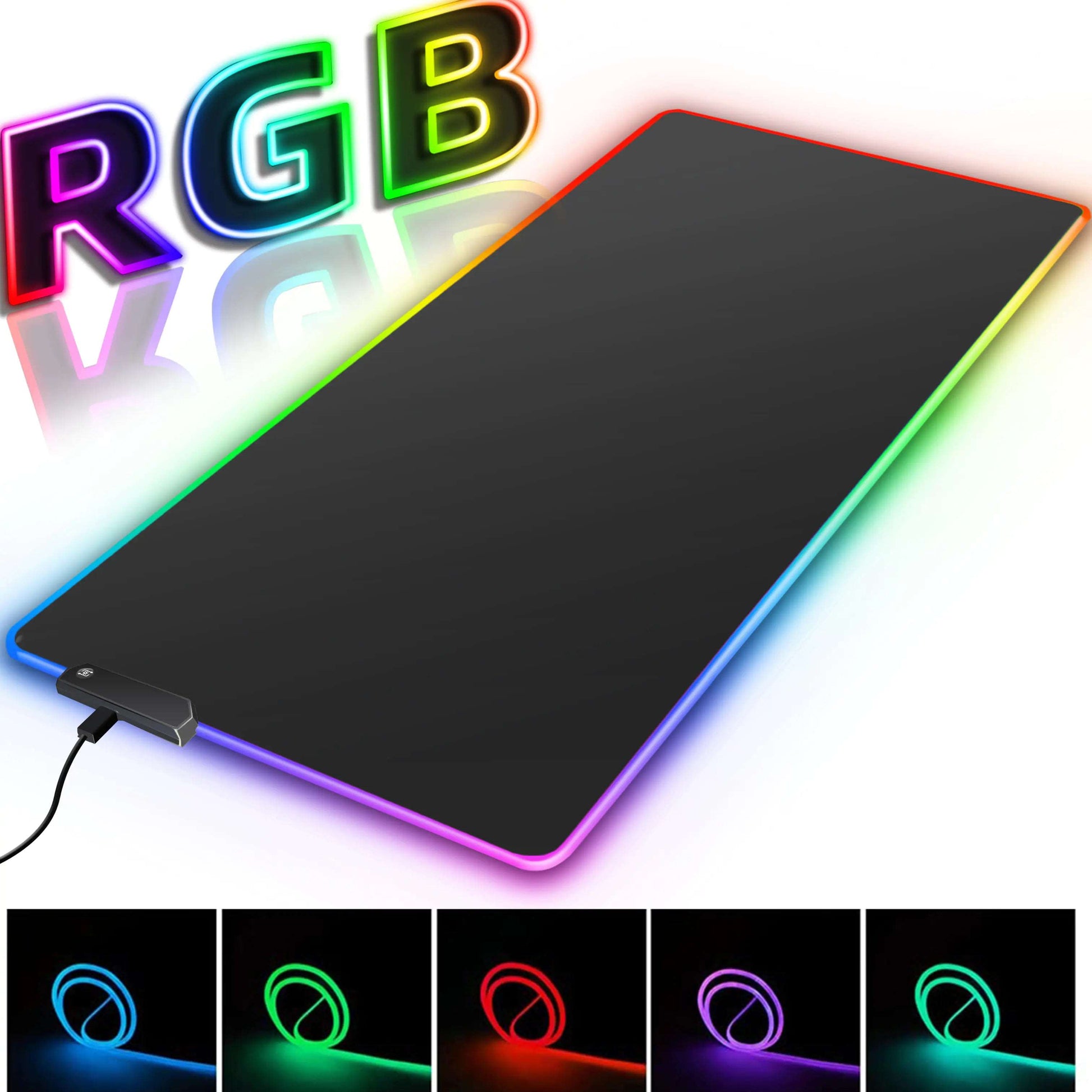 Alfombrilla de Ratón RGB para Juegos