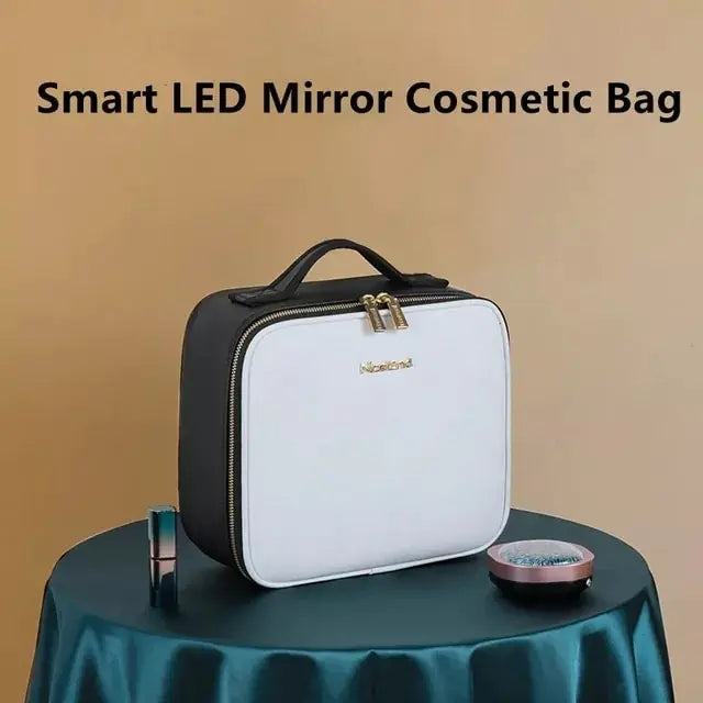 Estuche Cosmético Inteligente con Espejo LED