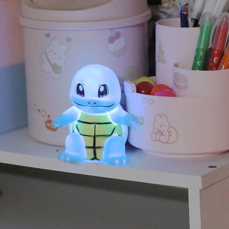 Decoración nocturna: figura de Pokémon con efecto LED