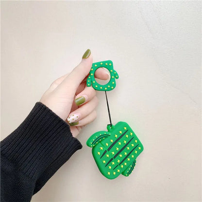 AirPods case Carrot Cactus: funda de silicona creativa